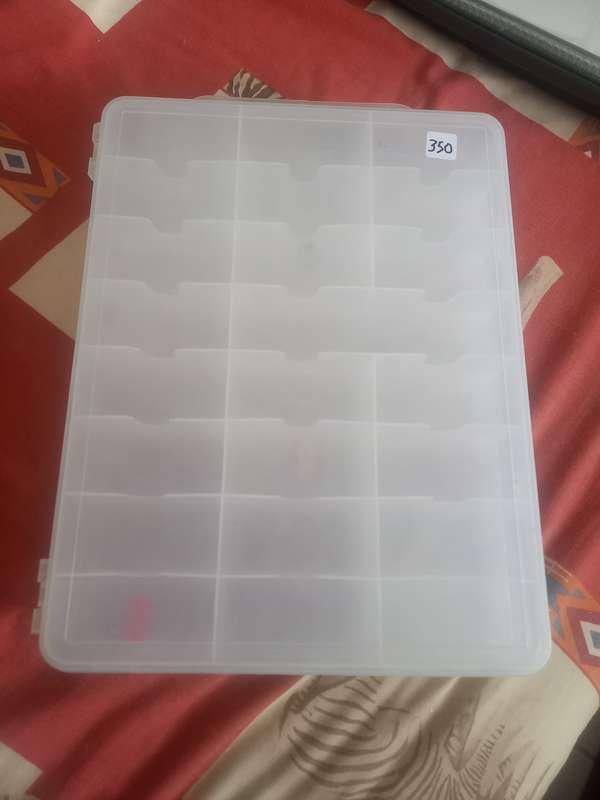 48 car double-sided clear Plano case