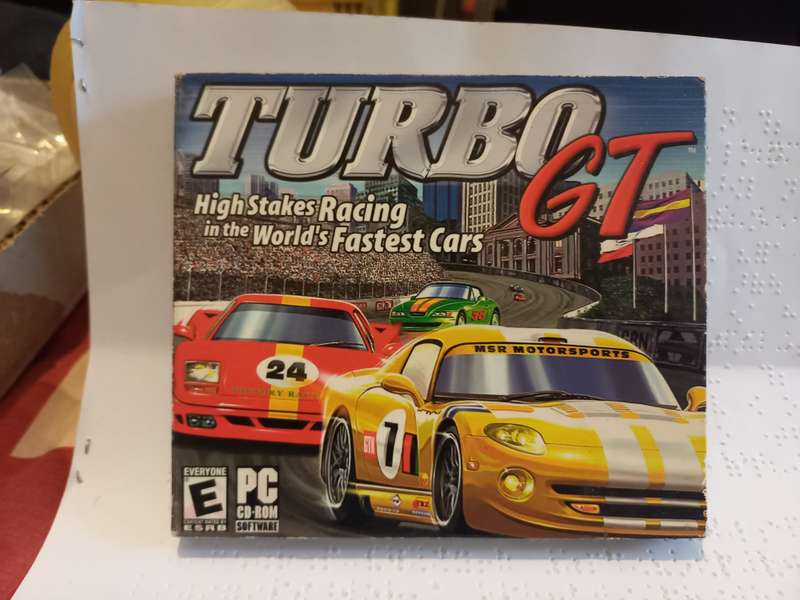 PC CD Rom game - Turbo GT