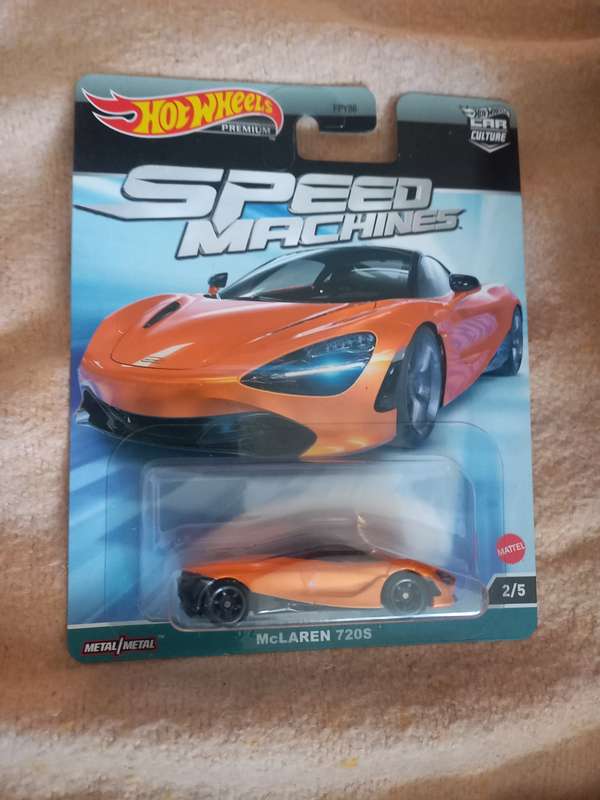 Hotwheels Speed Machines Mclaren 720S