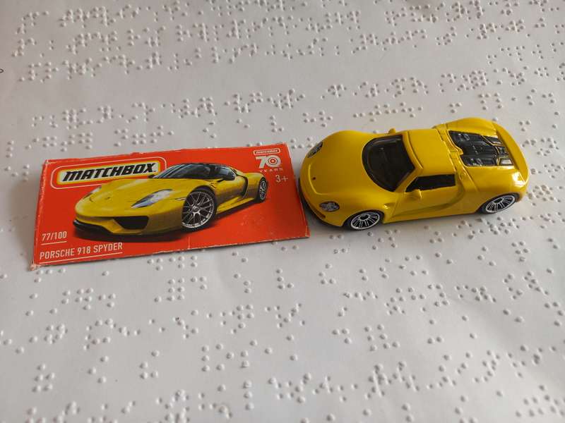 Matchbox Porsche 918 Speedster