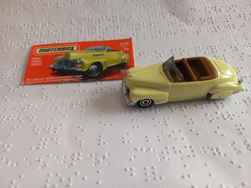 Matchbox 1941 Cadillac series 62 convertible coupé