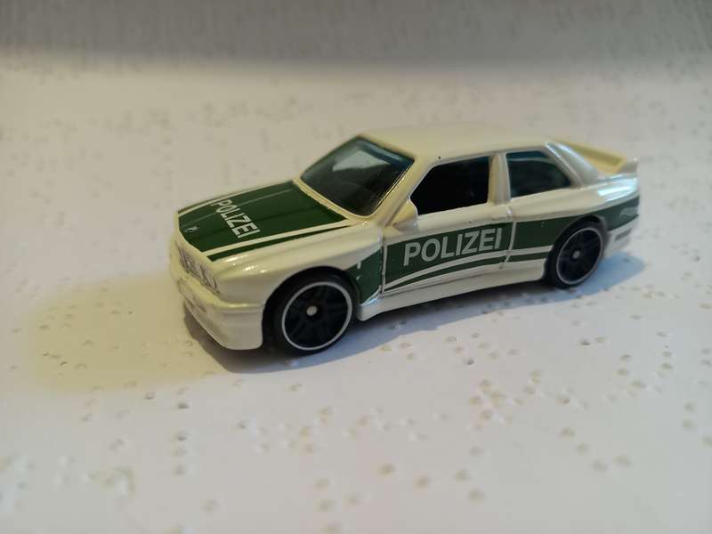 Hotwheels BMW M3 Polizei