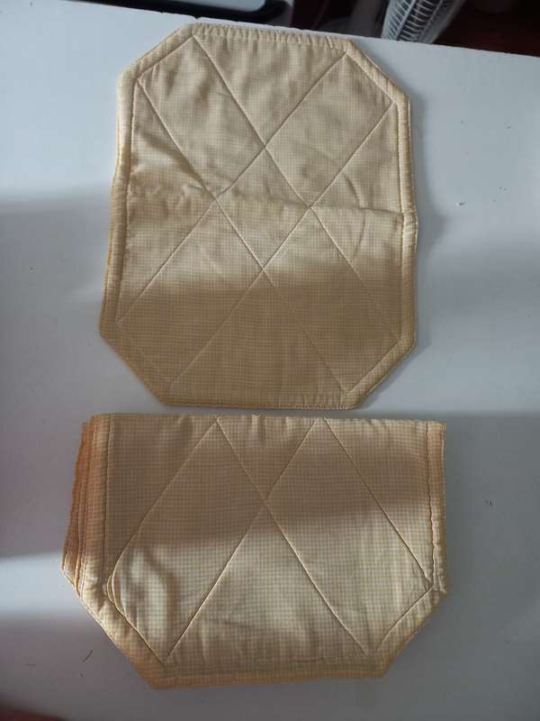 5 x loose cloth placemats