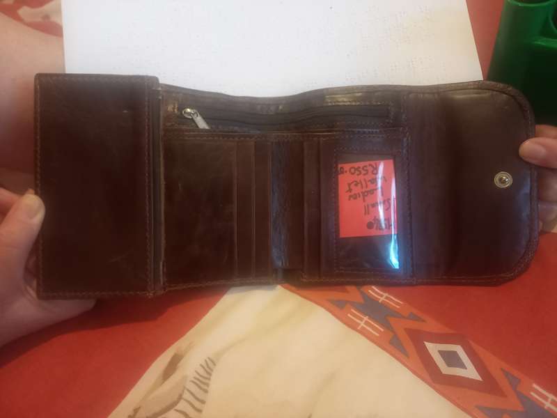 Small Ladies Wallet genuine leather