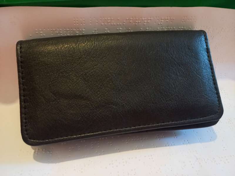 Genuine leather Concertina wallet