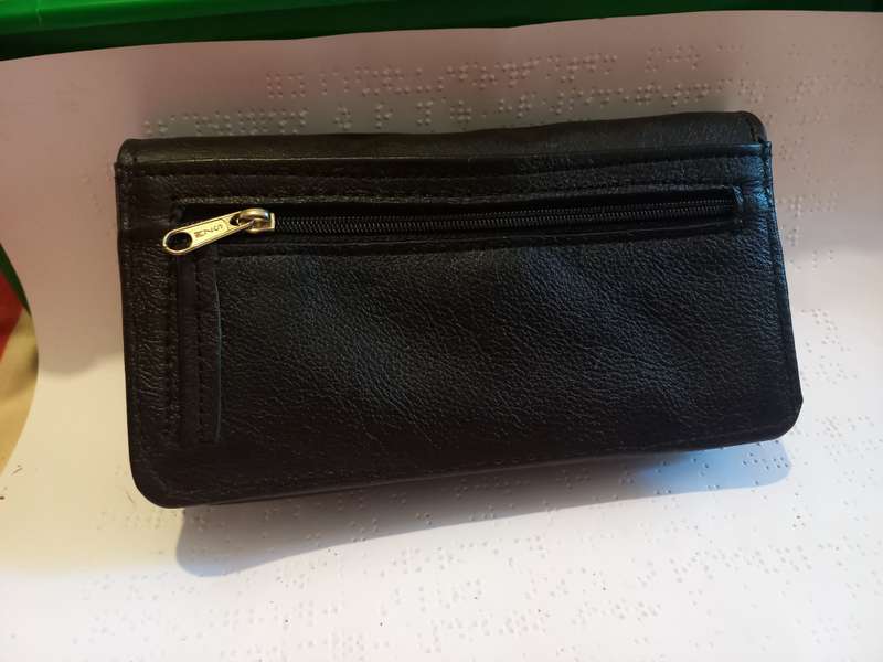Genuine leather Concertina wallet