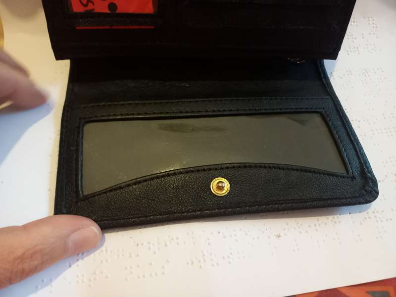 Genuine leather Concertina wallet
