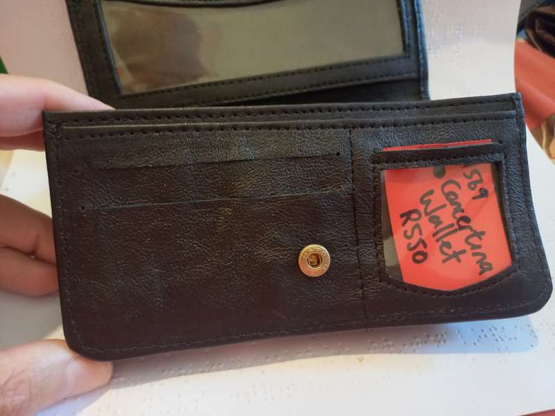 Genuine leather Concertina wallet