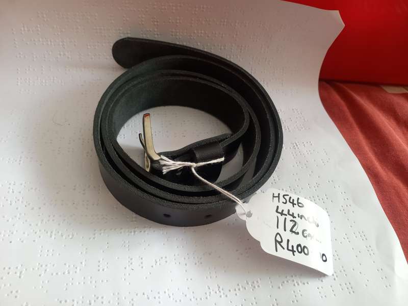 Genuine Leather Belt thin 112cm 44inch