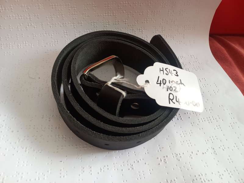 Genuine Leather Belt thin 102cm 40inchh