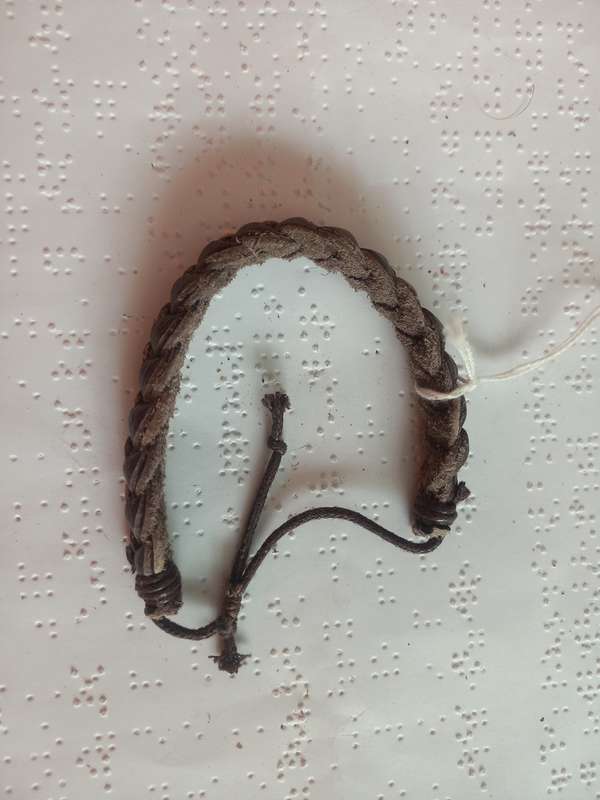 Genuine leather Wristband small