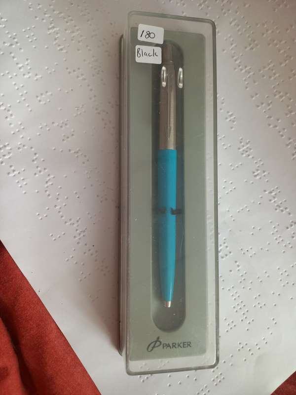 Parker Jotter pen in original protective case - black ink