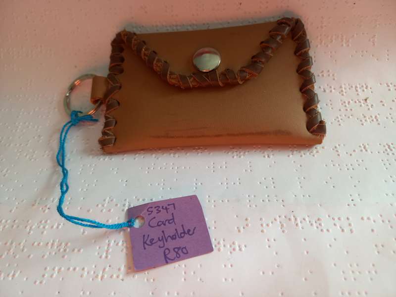 Genuine leather Keyring Wallet / Card / ID holder
