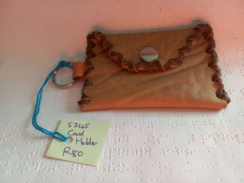 Genuine leather Keyring Wallet / Card / ID holder