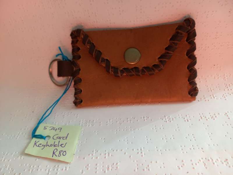 Genuine leather Keyring Wallet / Card / ID holder