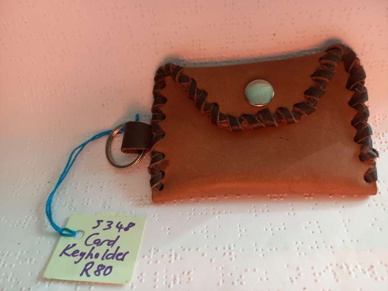 Genuine leather Keyring Wallet / Card / ID holder