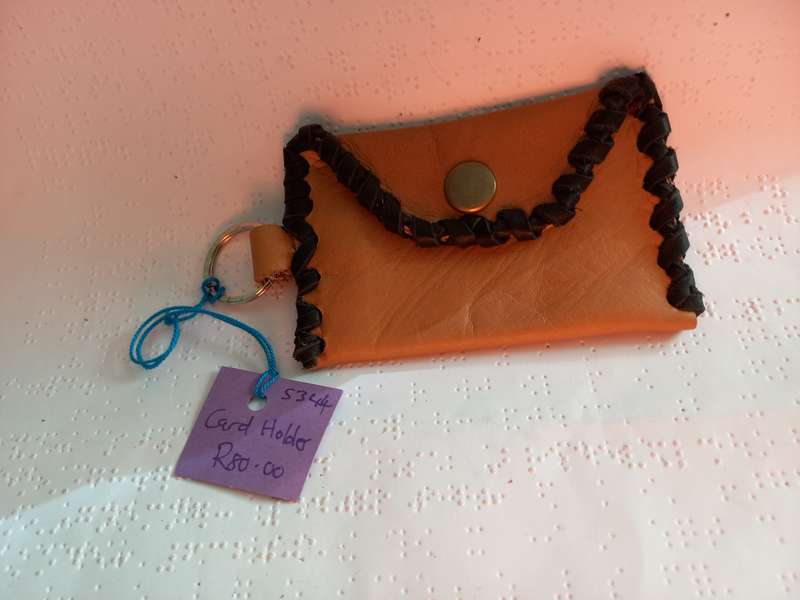 Genuine leather Keyring Wallet / Card / ID holder