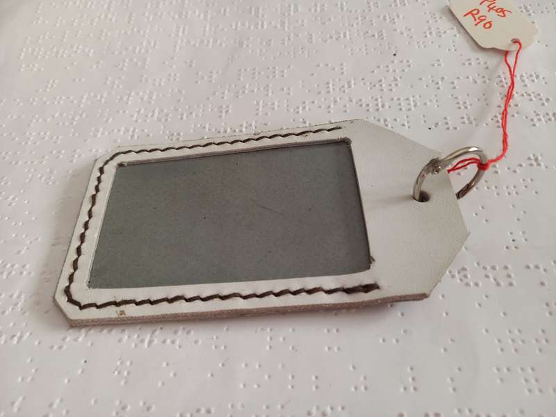 Genuine leather Luggage / ID Bag Tag