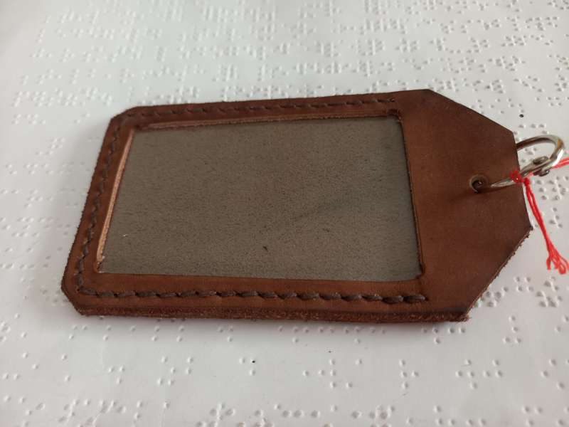 Genuine leather Luggage / ID Bag Tag