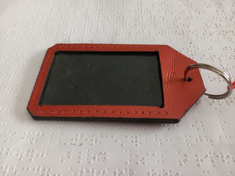 Genuine leather Luggage / ID Bag Tag
