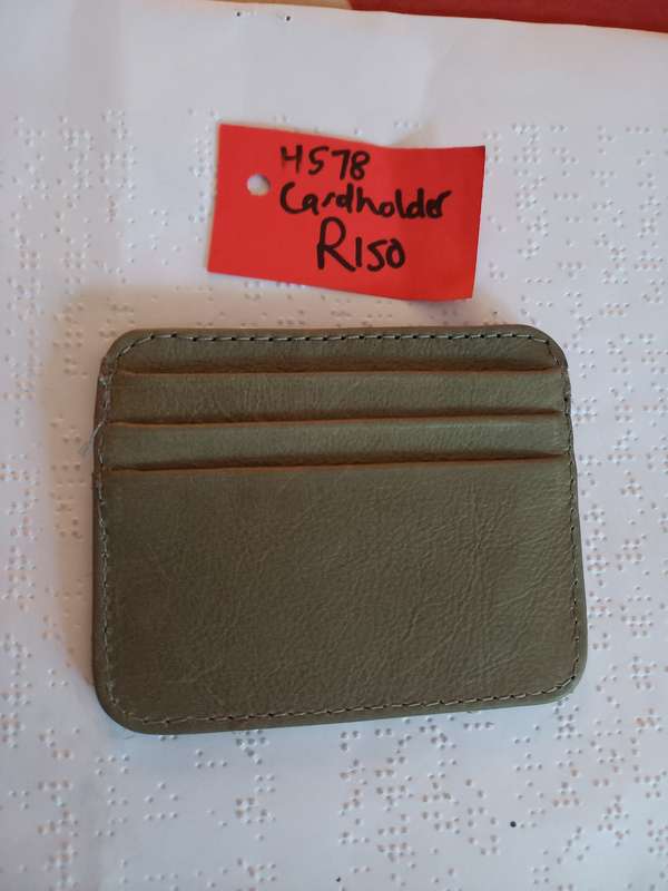 Genuine leather Doublesided Cardholder