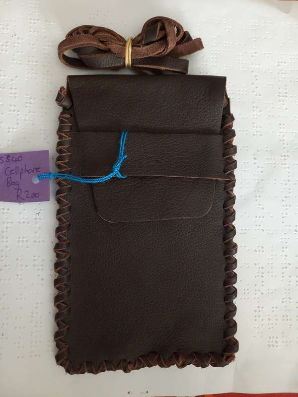 Genuine leather Cellphone bag with sling