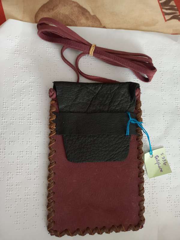 Genuine leather Cellphone bag with sling