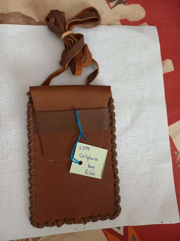 Genuine leather Cellphone bag with sling