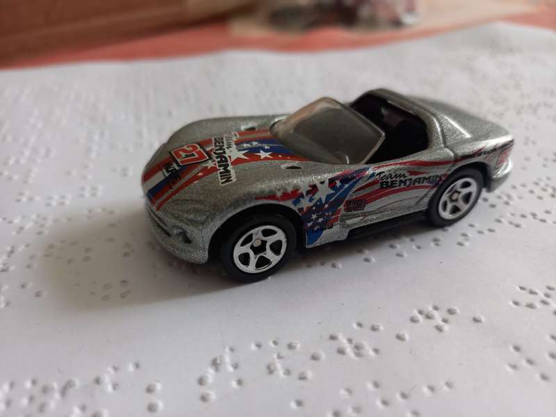 Hotwheels Stars and Stripes Dodge Viper
