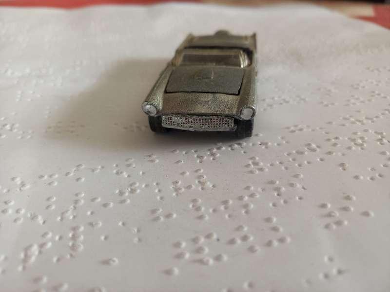 Corgi very playworn custom Ford Thunderbird