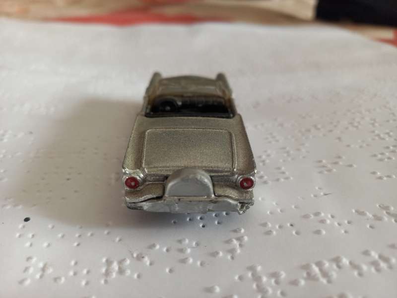 Corgi very playworn custom Ford Thunderbird
