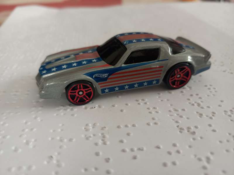 Hotwheels Stars and Stripes Chevy Camaro