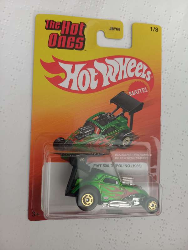 Hotwheels Hot Ones Fiat 500 Topolino