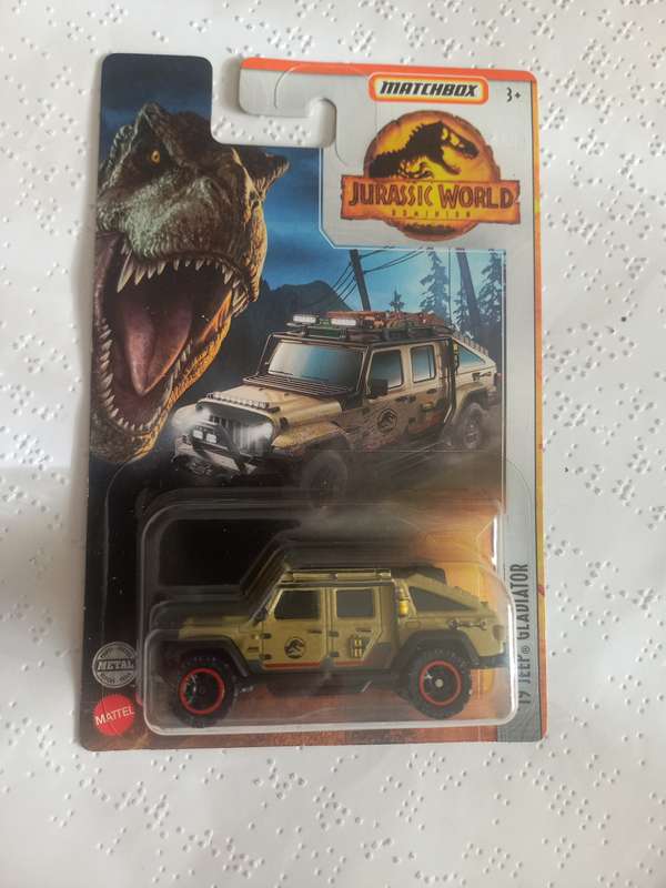 Matchbox Jurassic World - 2019 Jeep Gladiator