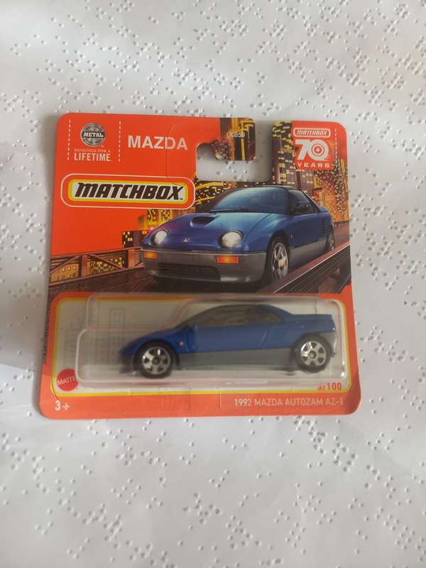 Matchbox 1992 Mazda Autozam AZ-1