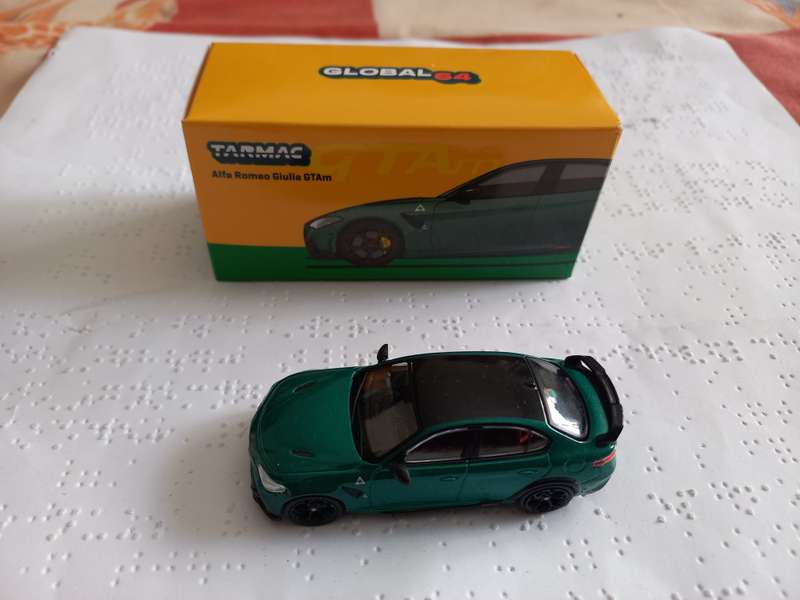 Tarmac 1/64 scale Alfa Romeo Giulia GTAm