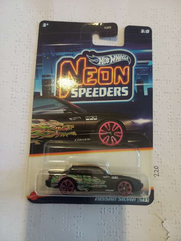 Hotwheels Neon Speeders Nissan Silvia S13