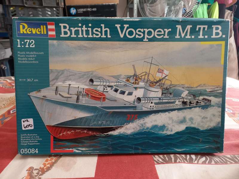 Modelkit - Revell British Vosper M.T.B.