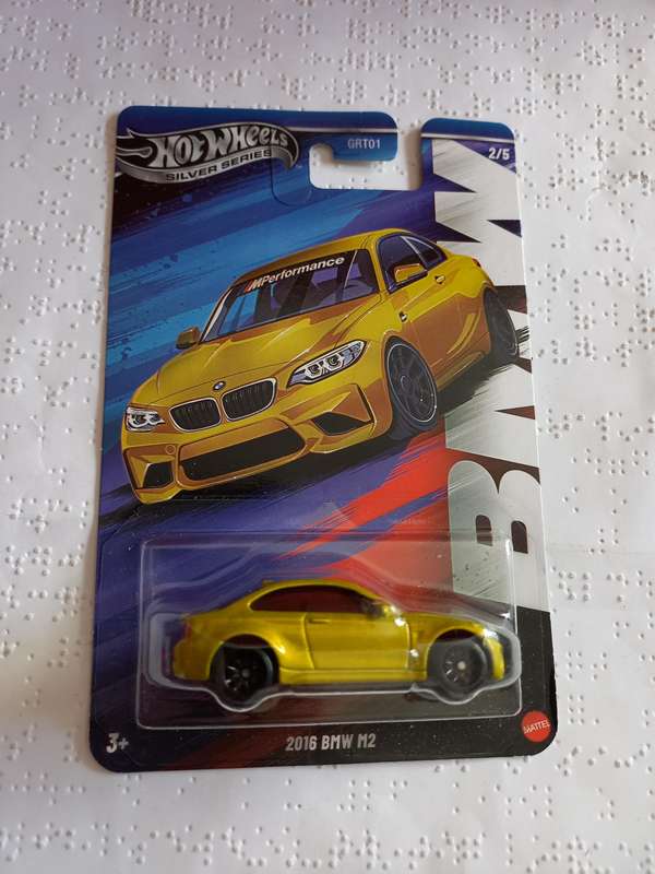 New Hotwheels Silver Series BMW M2