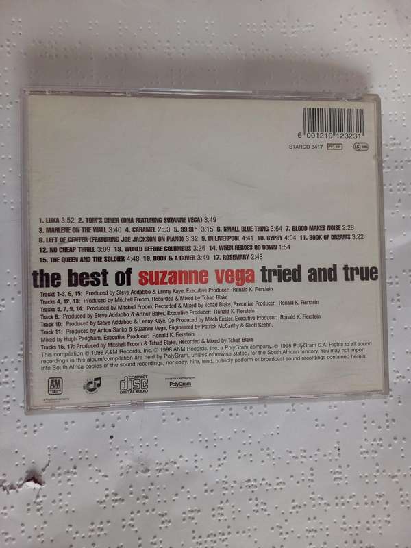 CD - Suzanne Vega tried and true - the best of