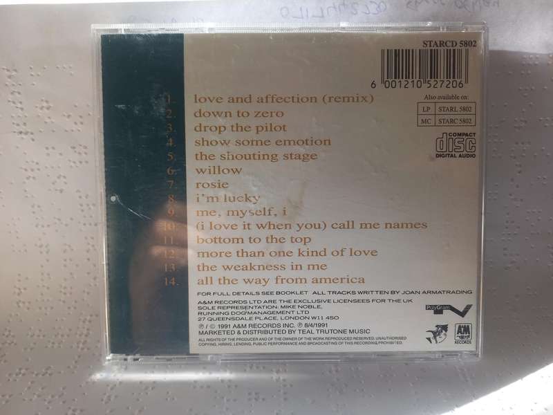 CD - Joan Armitrading the very best of