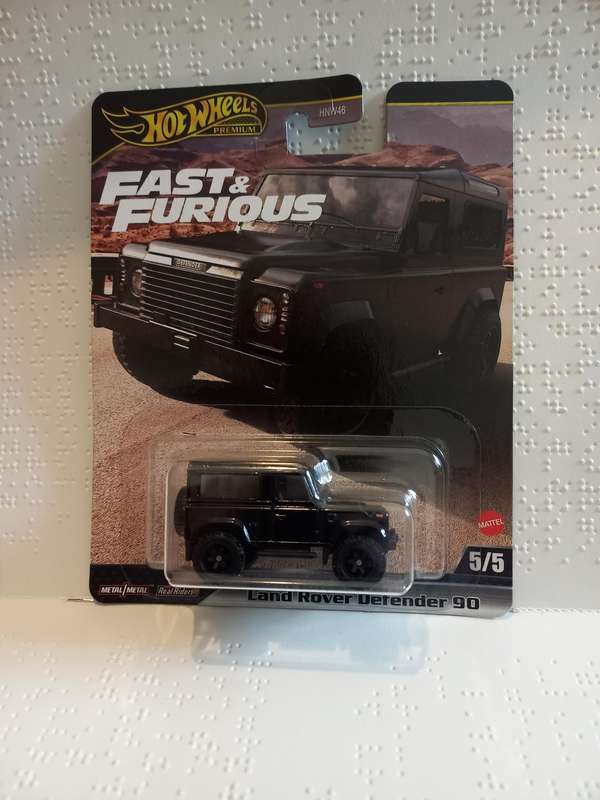 Hotwheels Premium Fast& Furious Land Rover Defender 90