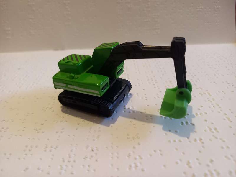 Matchbox Excavator Digger