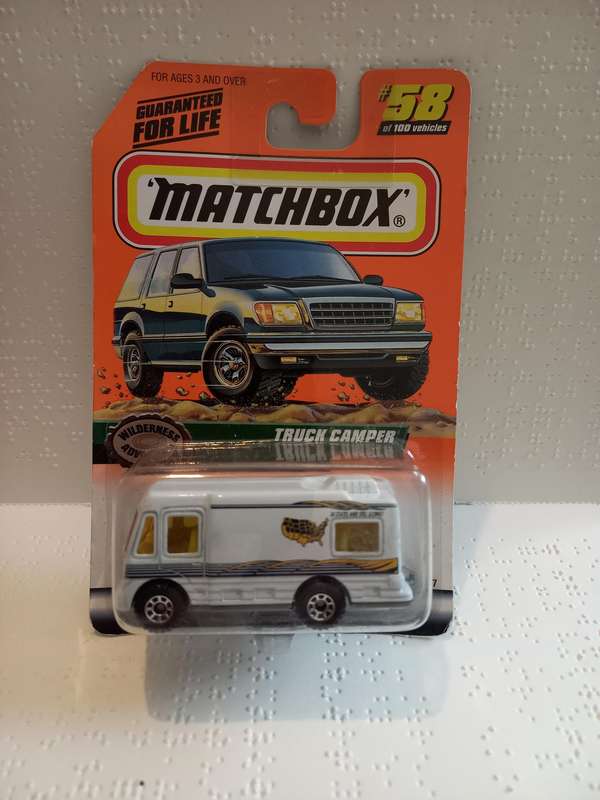 Matchbox Truck Camper