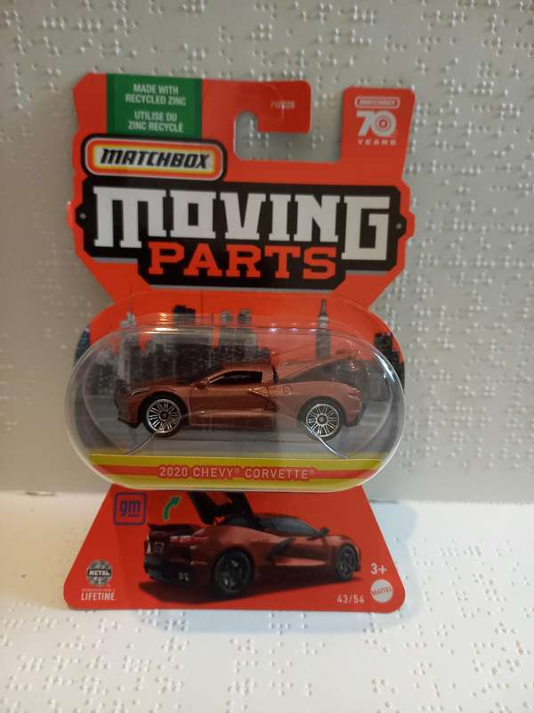 Matchbox Moving Parts 2020 Chevy Corvette