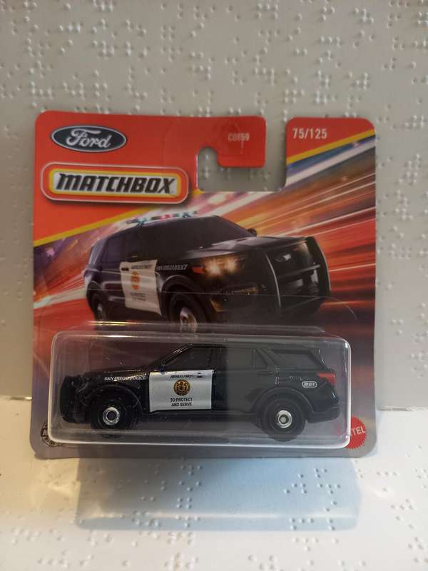 Matchbox Ford Police Interceptor Utility