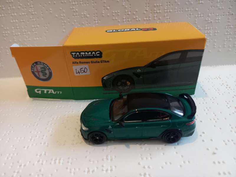 Tarmac 1/64 scale Alfa Romeo Giulia GTAm