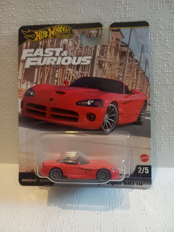 Hotwheels Fast & Furious 2003 Dodge Viper SRT10