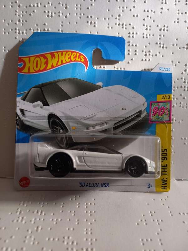 Hotwheels 1990 Acura NSX