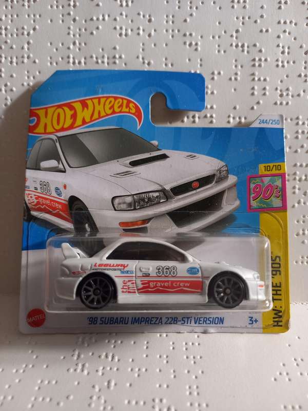 Hotwheels 1998 Subaru Impreza 228-STi